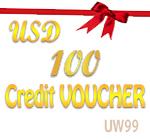 Credit Voucher USD100